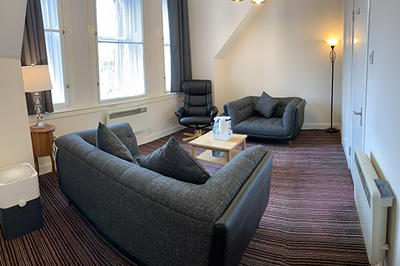 Counselling office in Central Glasgow
